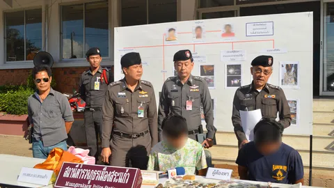 รวบ 2 หนุ่มดูต้นทางโจรงัดบ้าน 'โอ๊ต-สุรศักดิ์' รับหาเงินซื้อยาบ้า