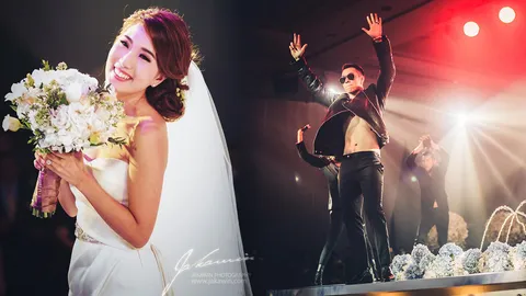 บอยแบนด์มีอาย! เกาหลีก็มา 'เปรม' เต้นเซอร์ไพรส์เจ้าสาวในงานแต่งงานเป๊ะเว่อร์