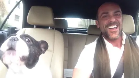 น่ารักเว่อร์! สุนัขคู่ใจหนุ่มเยอรมัน ร่วมขับร้องประสานเสียงเจ้านาย