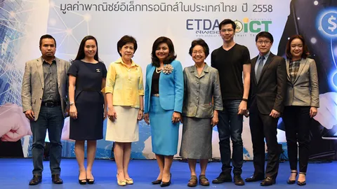  ETDA คาด ค่าอีคอมเมิร์ซไทย ปี 58 พุ่งแตะ 2.11 ล้านล้านบาท