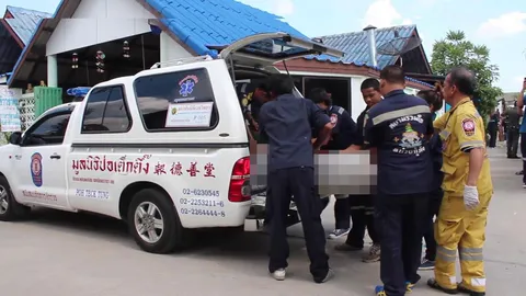 หนุ่มรุ่นพ่อสุดแค้นโจ๋ ถูกเดินชน วิ่งกลับบ้านคว้ามีดฟันคอดับ