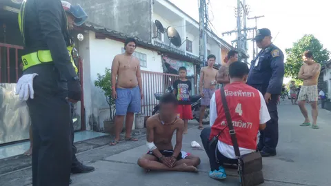 หนุ่มชัยภูมิย่องเข้าบ้านป้า ชาวบ้านช่วยจับส่ง ตร.ดำเนินคดี