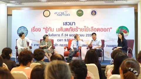 สวทช.จัดงาน 'รู้ทัน มหันตภัยร้ายไข้เลือดออก' หนุน นักวิจัยไทยพัฒนาวัคซีน