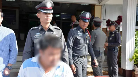 รวบแล้ว! หนุ่มเมาอาละวาด ทุบหัว อส.ตำรวจบ้านสาหัส อ้างป้องกันตัว