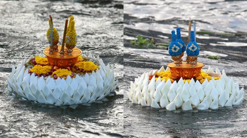 ปลาบปลื้ม 2ประทีปพระราชทาน  ‘บิ๊กตู่’ลอยกระทง ทั่วประเทศคึกคัก