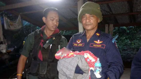 สลด! ทารกแรกเกิดอายุแค่ 5 ชม. ถูกทิ้งที่ยะลา