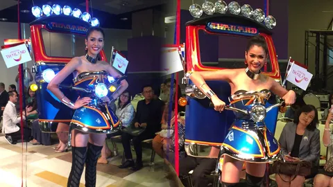 เก๋ไก๋ แปลกใหม่  ‘น้องแนท’ พร้อมควบ ‘ตุ๊ก ตุ๊ก ไทยแลนด์’ ลุ้นมิสยูนิเวิร์ส (ชมคลิป)