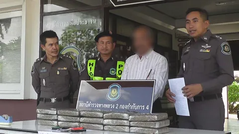 ลุงอ้างเสียพนันไก่ชนหมดตูด รับจ้างคนลาวขนกัญชา แลกเงิน 9 หมื่น