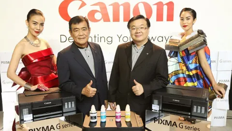 รองรับงานพิมพ์จำนวนมาก! แคนนอนส่งจี ซีรีส์ ลุยตลาดอิงค์เจ็ต พรินเตอร์