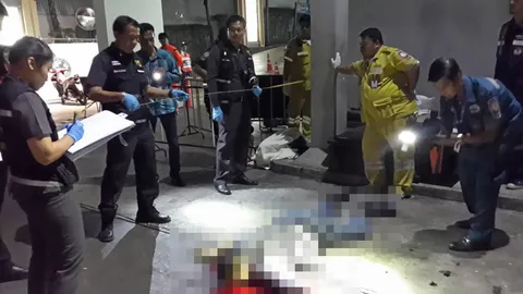 สลด! ชายชราต่างชาติ กระโดดตึกย่านสุขุมวิท ร่างกระแทกพื้นดับอนาถ