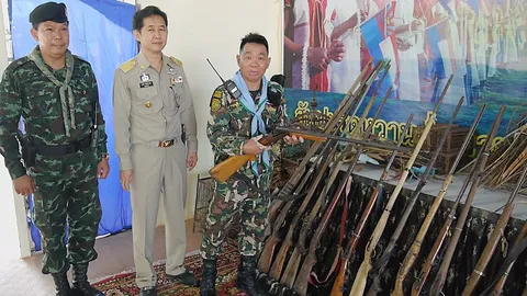 คืนปืนคืนชีวิตสัตว์ป่า ถวายเป็นพระราชกุศล