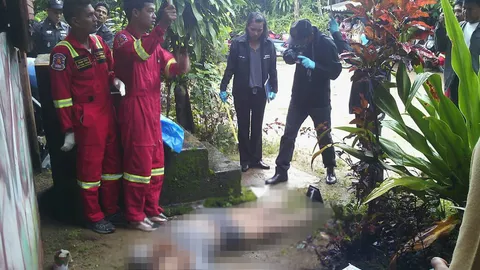 คนร้ายย่องข้างหลัง ยิงเผาขนหนุ่มเมืองคอนดับ ตร.พุ่งปมชู้สาว