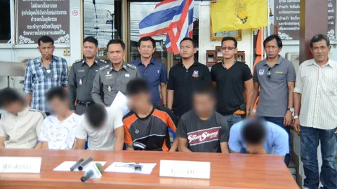 ตร.ทลาย 3 แก๊งขโมย จยย.อาละวาดหนักในสงขลา ยึดคืนได้ 13 คัน