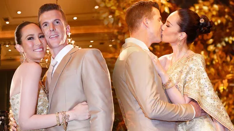 'ชาม' โต้สินสอด 100 ล้าน 'เจมส์' หยอดคำซึ้ง "เธอคือผู้หญิงในฝันตั้งแต่เด็ก"