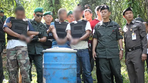 ฆ่ายัดถัง ทายาทเศรษฐีดัง อัดปูนทับ