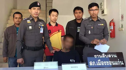 นรกกินหัว! จับแล้วหนุ่มเตะคางพระสลบชิงทรัพย์ อ้างโมโหเทศน์สอน