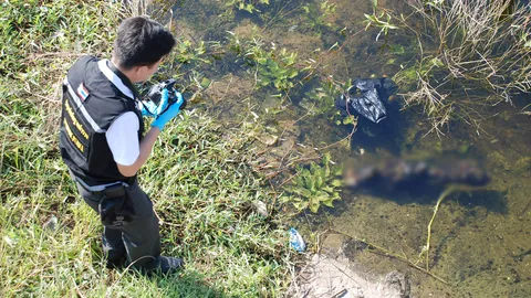 ฆ่าโหดชำแหละศพ! เผาอำพรางยัดถุงดำทิ้งน้ำ ผงะเจอแต่ส่วนลำตัว    