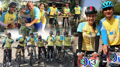 'Bike for Dad' ดาราคับคั่งรวมหัวใจ ปั่นเพื่อพ่อ 