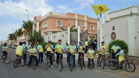 สถานทูตไทยกรุงเวียนนา-เจดดาห์ จัดกิจกรรมเฉลิมพระเกียรติ ปั่นเพื่อพ่อ