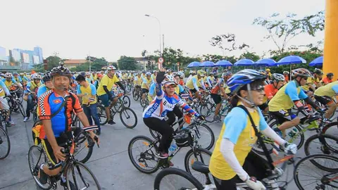 มท.-สธ.สรุปภาพรวมปั่นเพื่อพ่อ BIKE FOR DAD