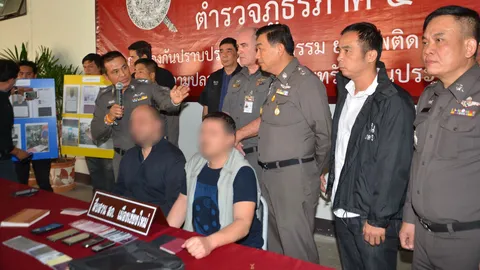 จับ 2 ต่างชาติ แก๊งปลอมบัตร ATM ตระเวนกดเงินเชียงใหม่ สูญนับล้าน