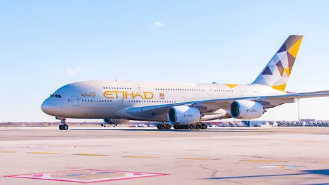 เอทิฮัด ประเดิมเส้นทาง อาบู ดาบี-เจเอฟเค ใช้ A380 บินเข้าสหรัฐฯ ครั้งแรก