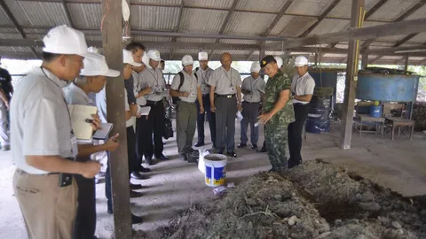 ศปร.นำคณะกำลังพลพม่ารุ่นที่ 5 เข้าดูงานด้านเกษตรกองทัพไทย