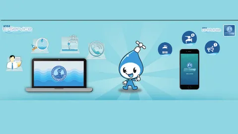 กปน.ชวนดาวน์โหลดแอพฯประปา ดูค่าน้ำ, พื้นที่น้ำไม่ไหล, แจ้งท่อแตก