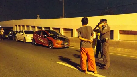 แก๊งซิ่งนัดประลองผ่านโซเชียลฯ ตร.ตามปิดล้อม อายัดรถแต่ง 28 คัน 