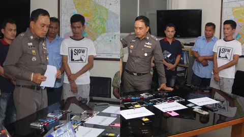 'ศานิตย์' แถลงจับแก๊งโจ๋ กินยากล่อมประสาท ใช้ปืนตระเวนปล้นทรัพย์