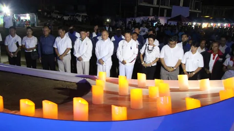 จ.พังงา รำลึก 11 ปี คลื่นยักษ์สึนามิ ร่วมจุดเทียนไว้อาลัย