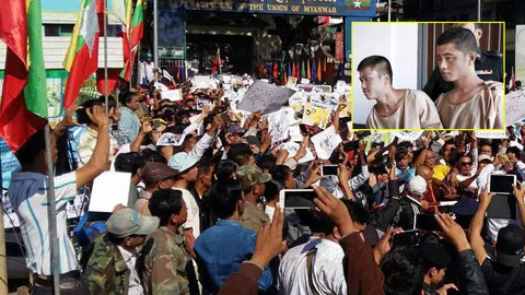 ชาวพม่า-ไม่เลิก ท้วงคดีเกาะเต่า