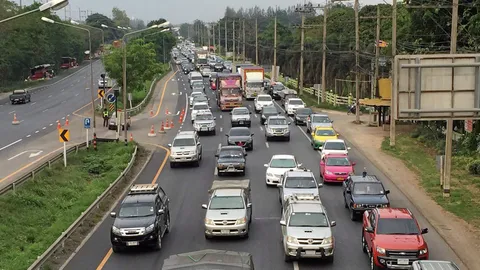 โคราชเข้มจุดเสี่ยง รับมือจราจรช่วงปีใหม่ แนะ 5 ทางเลี่ยงสู่อีสาน