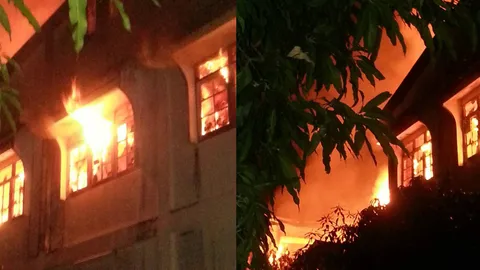 ไฟไหม้โกดังในโรงงานย่านเลียบคลองภาษีเจริญ ยังควบคุมเพลิงไม่ได้