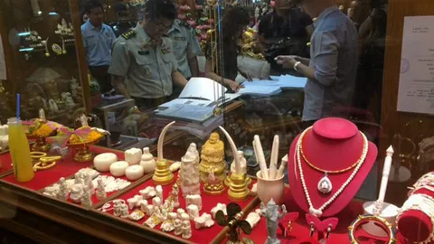 ปิดร้านชื่อดัง กลาง'พาหุรัด' ลอบค้างาช้าง จากแอฟริกา