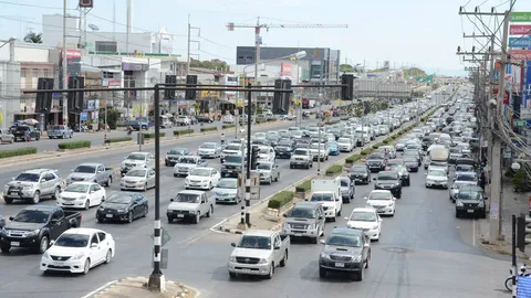  เทศกาลปีใหม่เมืองชุมแพ ขอนแก่น ทำรถแน่นถนนทุกสายอย่างไม่เคยมีมาก่อน