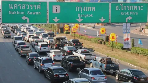 รบ.เตือนขับกลับกรุงอย่าฝืนกฎจราจร ก่ออุบัติเหตุรุนแรงเจอโทษหนัก