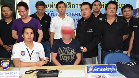 ตร.ท่องเที่ยว จับต่างชาติฉกนาฬิกาแบรนด์ดัง-กระเป๋าหรู ห้างภูเก็ต