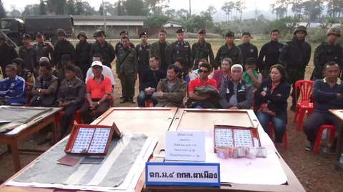 ทหารบุกทลายบ่อน ไพ่นกกระจอก ที่เชียงใหม่ รวบ 50 นักพนัน