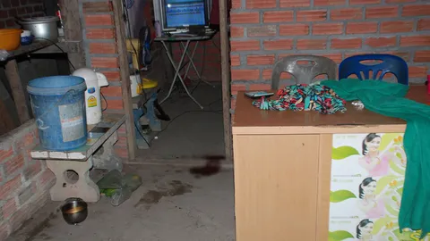 เคาะประตูบ้านเรียกออกมายิง หนุ่มช่างก่อสร้างสาหัส คาดปมขัดแย้งที่ดิน