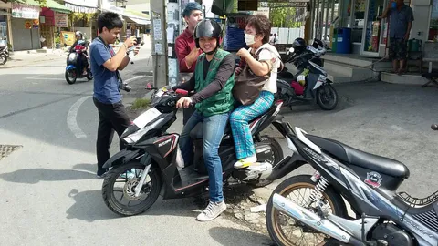 หนุ่มวินพัทยาใจหล่อ! รับ-ส่งฟรีทั้งวันเด็ก ขอทำดีวันเกิดอุทิศให้แม่