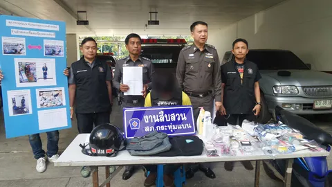 รวบแล้ว! โจรแสบตระเวนลักทรัพย์เซเว่น 9 ครั้ง อ้างหาเงินเลี้ยงลูก