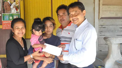 ผวจ.ชุมพร สั่งดูแลระยะยาว 'น้องแอร์' เด็ก 1 ขวบ ก้อนเนื้อคอโต 