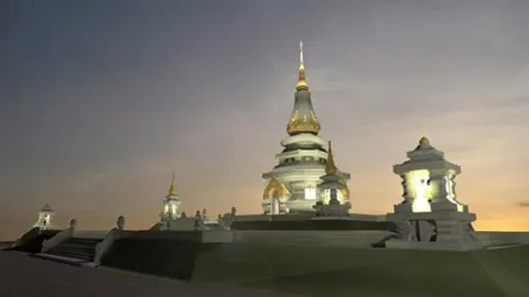 องค์หริภา ร่วมออกแบบพระเจดีย์ฯ “หลวงตาบัว”