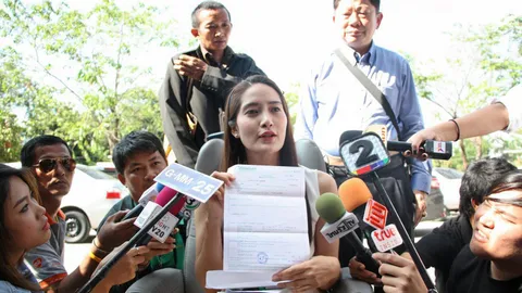 ตร.แจ้ง 4 ข้อหา ดำเนินคดีนุ่น