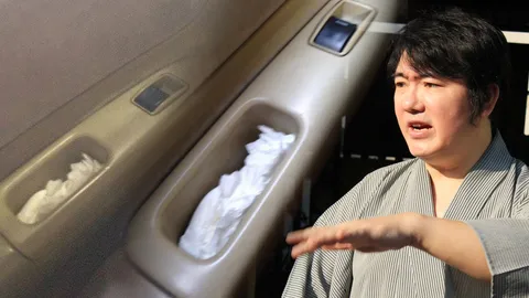 สุดยี้! หนุ่มญี่ปุ่นโพสต์ FB เจอคนไทยมักง่าย ทิ้งทิชชูเลอะน้ำมูกบนแท็กซี่