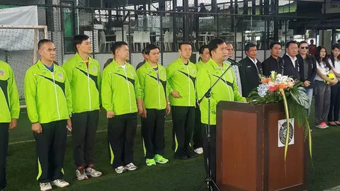 ผู้การฯ 4 เปิดแข่งขันกีฬาตำรวจ บก.น.4 เชื่อมสัมพันธ์ชิงถ้วย ผบ.ตร.- ผบช.น.