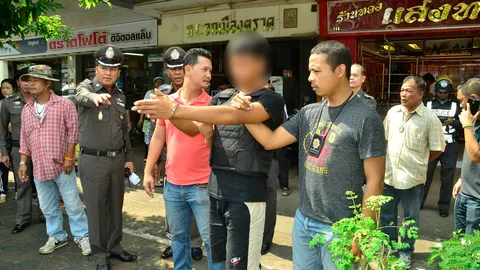 คุมหนุ่มปล้นร้านทองเมืองตราดทำแผนฯ รับต้องการเงินขอสาวแต่งงาน