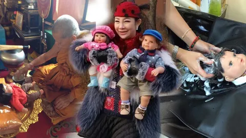 รักเหมือนลูก! เปิดใจ ผู้เลี้ยงตุ๊กตาลูกเทพ ดูแลอย่างดี ให้โชคลาภจริง