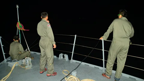 นทท.เดนมาร์ก พลัดตกเรือเฟอร์รี่ ขณะกำลังเทียบท่าเกาะช้าง จมทะเลหาย